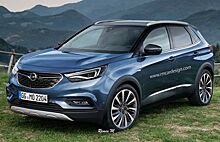 В сети представили новые тизерные изображения кроссовера от Opel