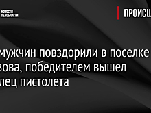 Двое мужчин повздорили в поселке Морозова, победителем вышел владелец пистолета