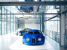 Секретный прототип Bugatti Veyron имеет 18 цилиндров и круглые фары