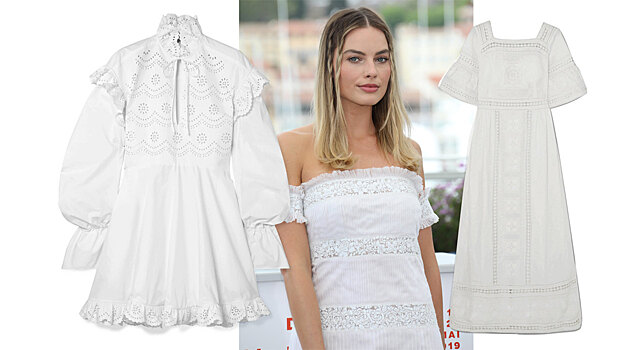12 невесомых белых платьев с вышивкой для самых жарких дней