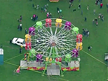 В США при падении с колеса обозрения пострадали три человека