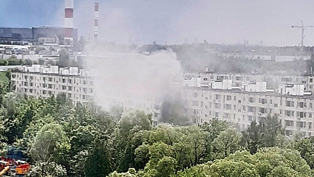 В МЧС подтвердили возгорание в жилом доме в Москве