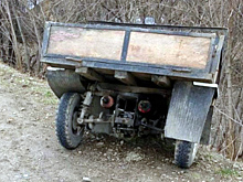 Житель Маслянинского района попал в ДТП на самодельном мотороллере