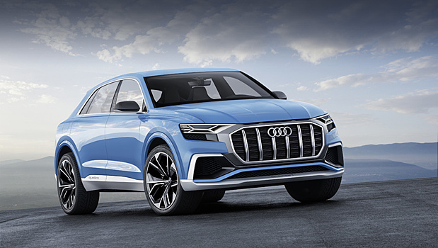 Audi показала концептуальный купе-кроссовер Q8