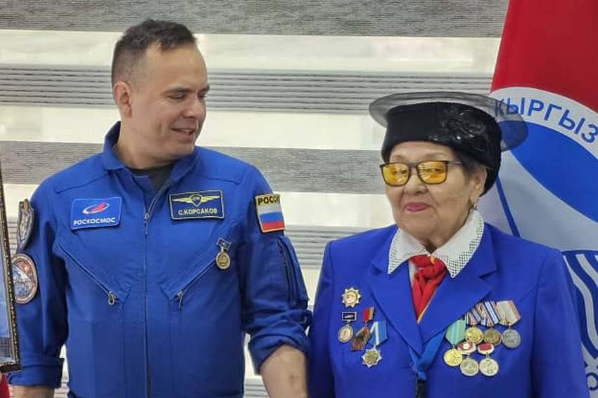 Уроженец Кыргызстана, космонавт Сергей Корсаков вновь побывал на родине