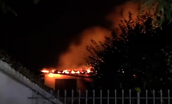 В Италии произошел пожар в старинном монастыре