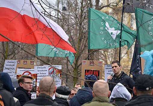 На украинско-польской границе устроили митинг