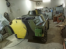 Житель Златоуста создал бронированную разведмашину