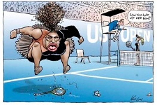 Herald Sun в защиту своего художника вынесла карикатуру на С. Уильямс на обложку