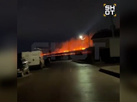 Возгорание сухой растительности произошло в Нижнем Новгороде