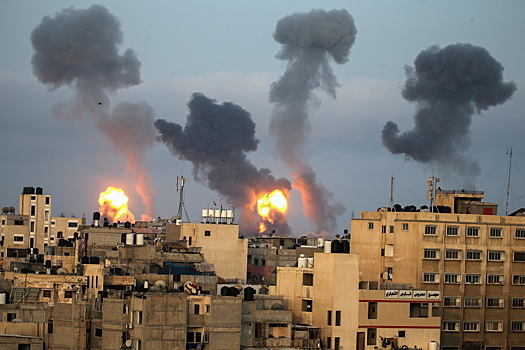 Из сектора Газа выпустили 40 ракет в сторону Израиля
