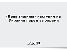 «День тишины» наступил на Украине перед выборами