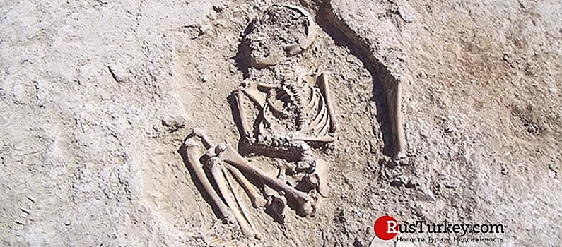 В турецкой Малатье обнаружили детский скелет возрастом 5700 лет