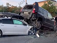 Авария с участием трех автомобилей произошла на Ленинградском шоссе