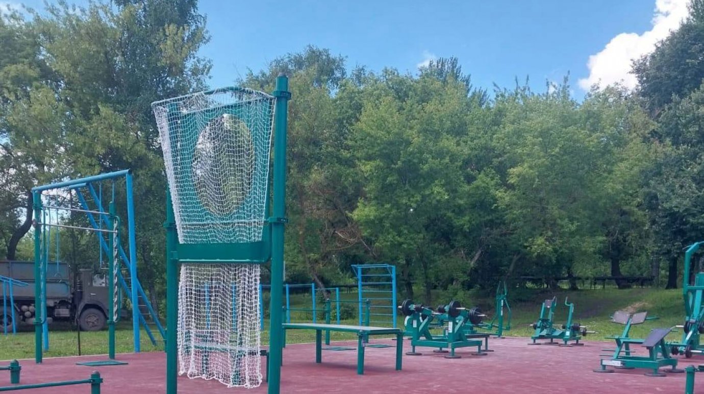 В 4 райцентрах Пензенской области установили площадки для сдачи ГТО