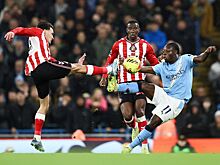 «Манчестер Сити» и «Сандерленд» не забили голов и сыграли вничью в 19-м туре АПЛ