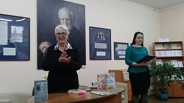 Писательница Татьяна Андреева представила вологжанам книгу «Своим чередом»