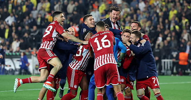 🇬🇷 «Олимпиакос» – первый греческий клуб, выигравший турнир УЕФА