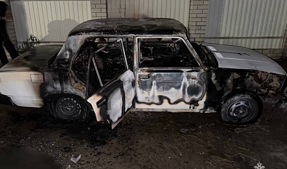 За день в Волгоградской области сгорели две машины
