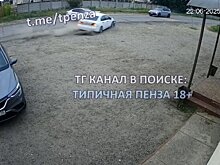 Момент жесткого ДТП под Кузнецком попал на видео
