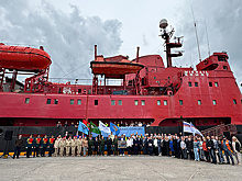 "Михаил Сомов" отправился в рейс до Северной Земли в день своего 50-летия