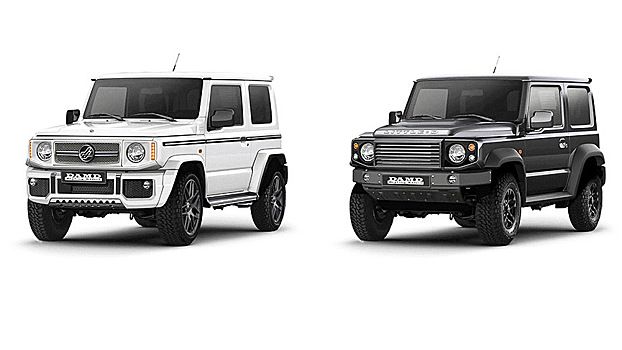 Представлены Suzuki Jimny в стиле "Гелендвагена" и "Дефендера"