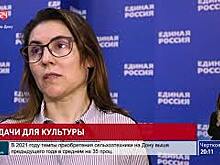 Темой обсуждения на форсайт-сессии в региональном штабе поддержки партии &laquo;Единая Россия&raquo; стала развитие культуры во всех муниципалитетах области, а в перспективе и страны
