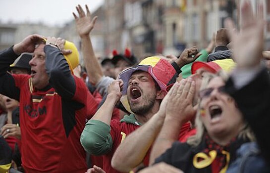 Фанаты устроили беспорядки в Брюсселе