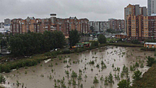 Красноярск уходит под воду: затоплены дороги и дома