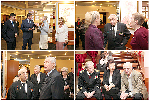 Префект САО Владимир Степанов поздравил ветеранов и активистов ветеранских организаций округа с Новым годом