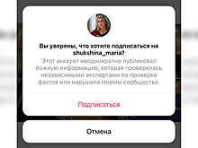 Instagram временно ограничил подписку на аккаунт Шукшиной