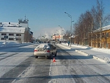 Не поделили пешеходный переход. В Тарко-Сале легковушка сбила мужчину