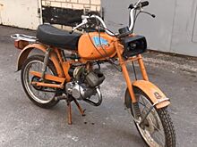 В гараже найден мопед «Карпаты-2» 1989 года почти без пробега