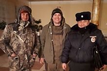В Переволоцком районе полицейские спасли замерзающих охотников
