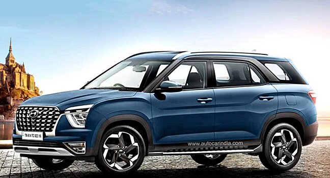 Новый Hyundai Alcazar: 5 ключевых отличий от кроссовера Creta