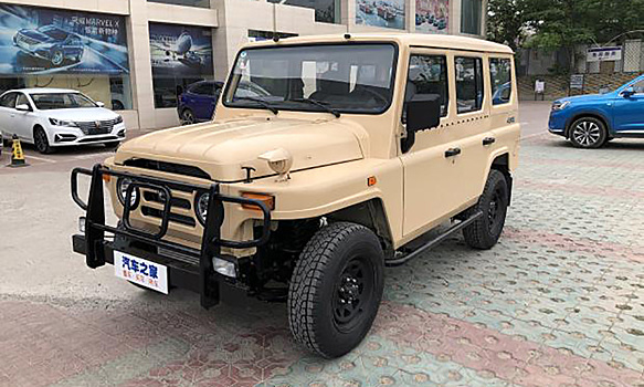 Начал продаваться модернизированный «УАЗ» BJ212 из Китая