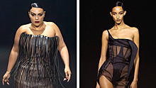Mugler на Неделе моды в Париже: экстравагантность и драматизм