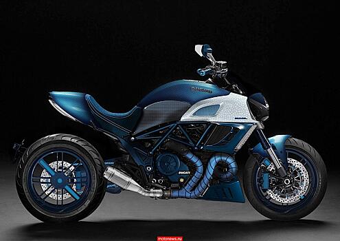 Мотоцикл Ducati Diavel от тюнинг ателье Garage Italia