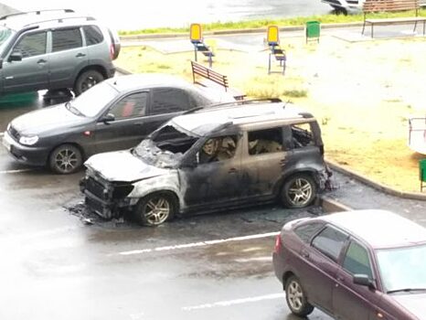 В Орле на Раздольной неизвестные подожгли «Йети»