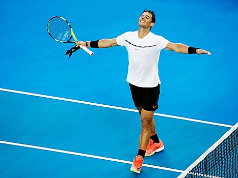 Надаль в пяти сетах победил А. Зверева в третьем круге Australian Open