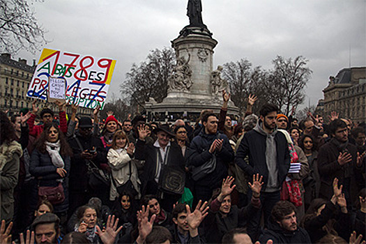 Во Франции прошли многочисленные протесты против коррупции