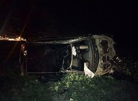 Неслась на высокой скорости: под Гвардейском легковушка вылетела с трассы