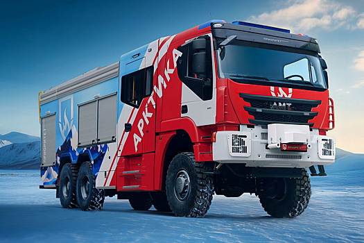 В России стали собирать внедорожные пожарные грузовики с мотором Iveco