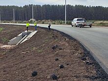 В Удмуртии комиссия наблюдает за ходом капремонта региональной дороги, ведущей в Татарстан