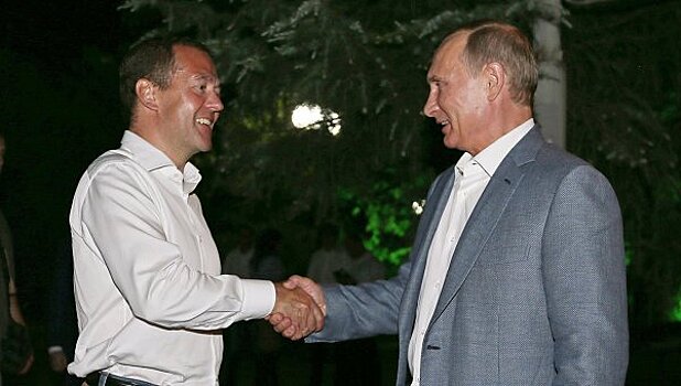 Путин и Медведев провели совместную тренировку в Сочи