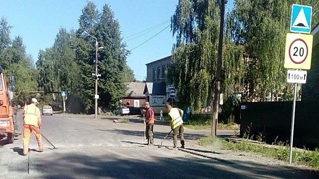 В Вересниках появится лежачий полицейский