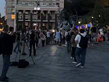 На Майдане Независимости начался митинг