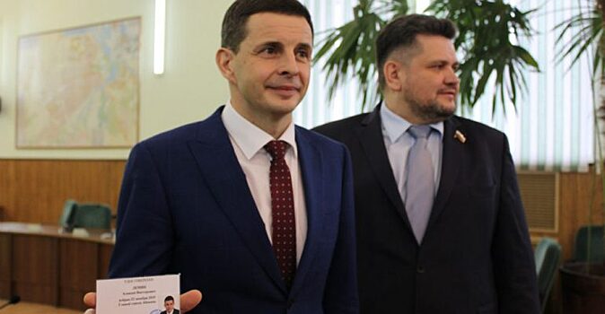 Избранный глава Абакана вступил в должность