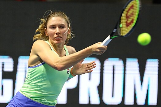 Александрова вышла во второй круг турнира в Санкт-Петербурге, обыграв Касаткину
