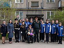 «Парад у дома ветерана» прошел на Бору